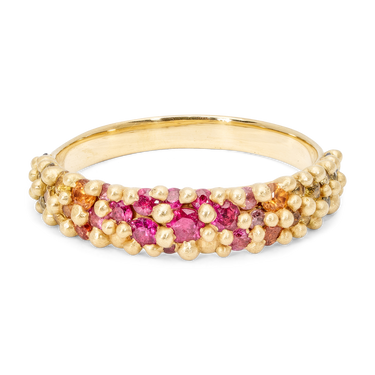 Pink Rainbow River Ring - Made to Order